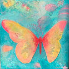 Load image into Gallery viewer, "Time to Shine" | Original Mixed Media Painting