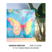 Load image into Gallery viewer, "Time to Shine" | Original Mixed Media Painting